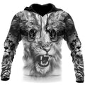 Double Alpha King Tattoo 3D All Over Printed  Unisex Shirts