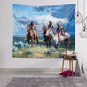 Native American 3D All Over Printed Tapestry