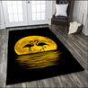 Potrait: Flamingo in the Moon Combo Rug