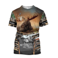 Premium Great Wood Moose Hunter All Over Printed Unisex Shirts