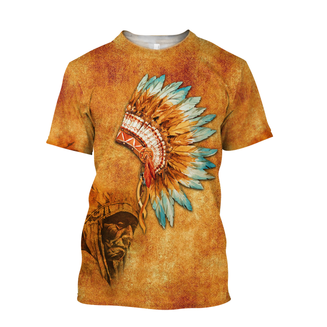 Premium Native American 3D All Over Printed Shirts