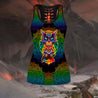 Owl mandala legging + hollow tank combo QB05132002-Apparel-HG-No legging-S-Vibe Cosy™