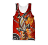 Aboriginal Crocodile Dot Painting Art Shirt For Men And Women