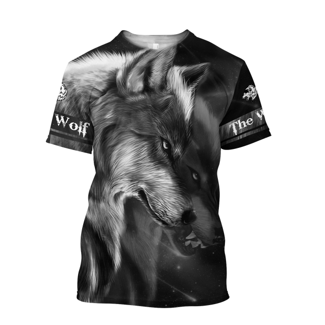 Tattoo Wolf 3D All Over Printed Hoodie For Men and Women DAST19102001