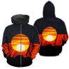 Australia Aborigina Flag 3D All Over Printed Hoodie Shirts MP040401-Apparel-MP-Zipped Hoodie-S-Vibe Cosy™