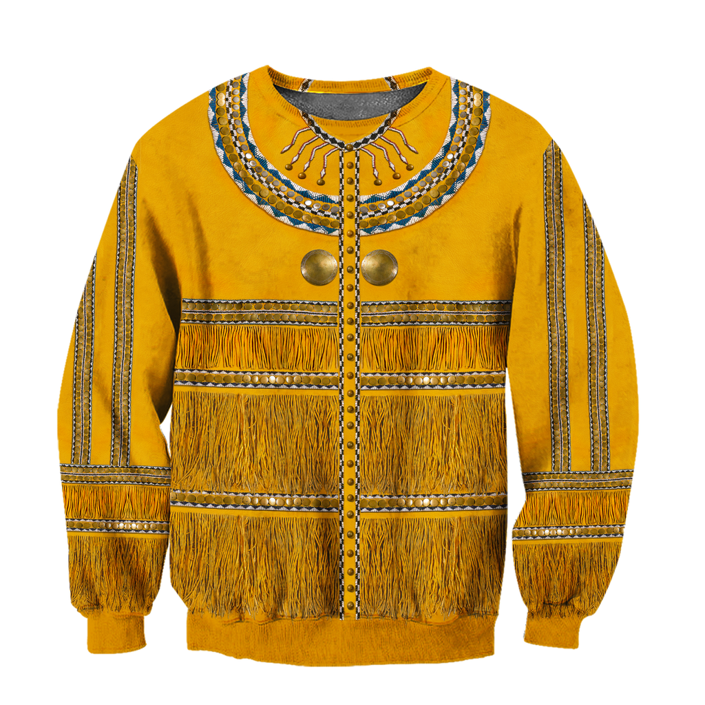 Premium Native American Hoodie 3D All Over Printed Shirts DA17112005CLVH-LAM