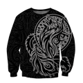 Maori dream catcher wolf tattoo 3d all over printed shirt and short for man and women HHT17072002-Apparel-PL8386-Sweatshirt-S-Vibe Cosy™