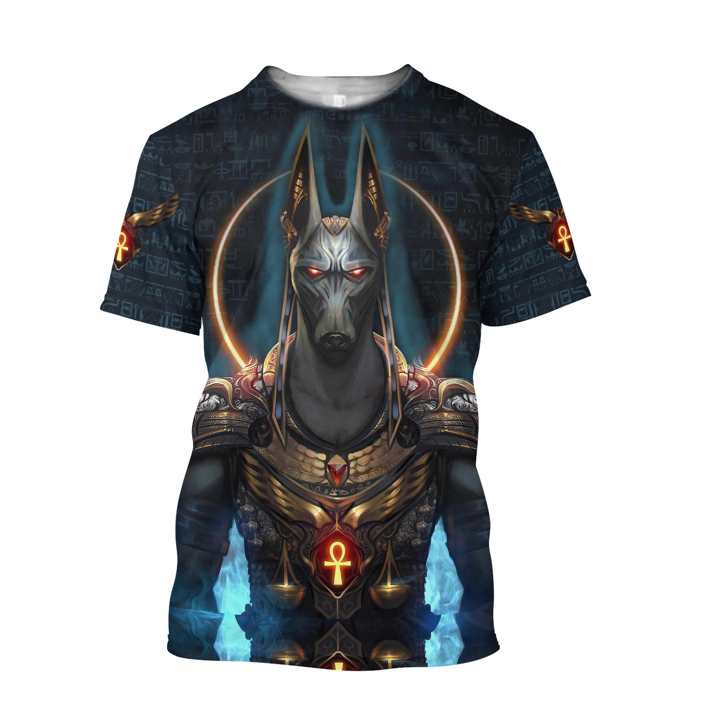 Anubis Face Egypt 3D printed shirts for men and women