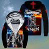 Until I Said Amen Knight Templar 3D All Over Printed Shirts For Men and Women TA063001-Apparel-TA-FLEECE ZIP-UP HOODIE-S-Vibe Cosy™