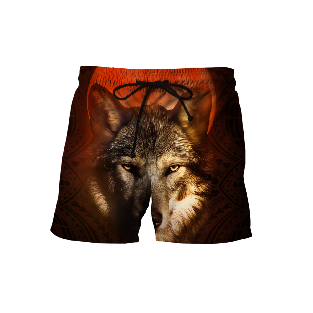 All Over Printed Wolf Hoodie DA29092020-MEI