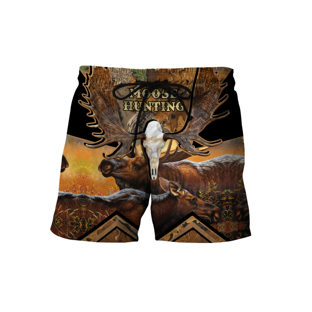 Moose Hunting 3D All Over Printed Shirts For Men LAM