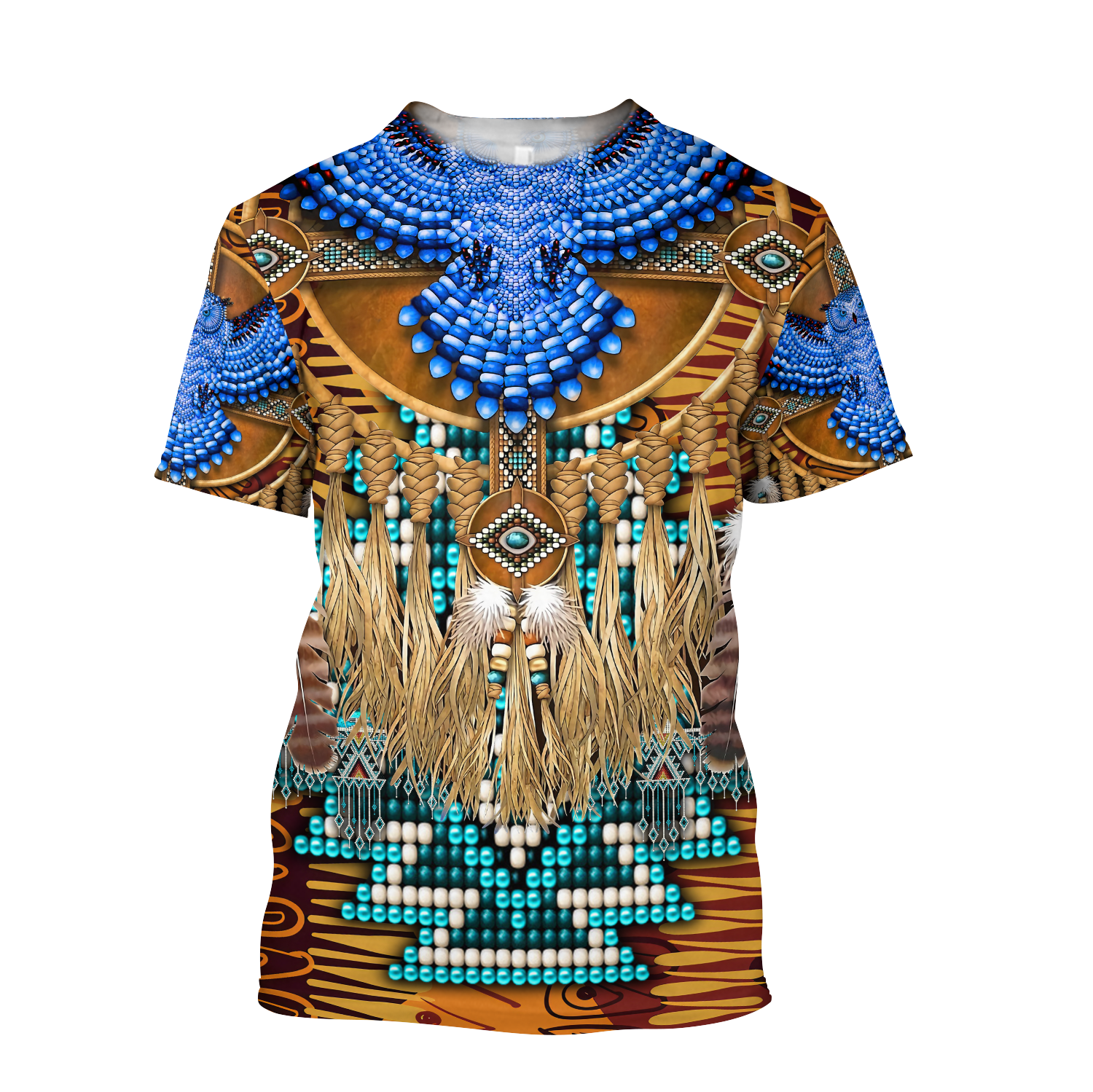 Eagle Native American Hoodie 3D All Over Printed Shirts LAM2019091-LAM