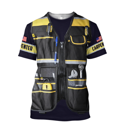Carpenter Customize Name 3D Unisex Shirts DL20302008