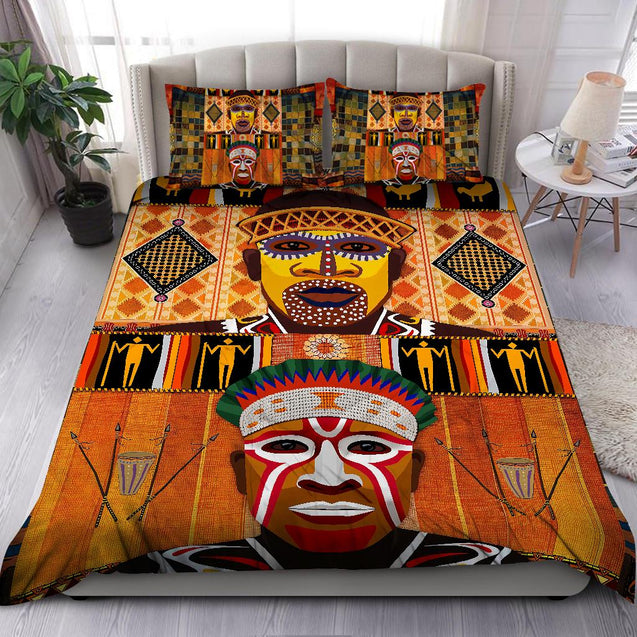 African Tribal Culture Bedding Set-ML-ML-US Twin-Vibe Cosy™