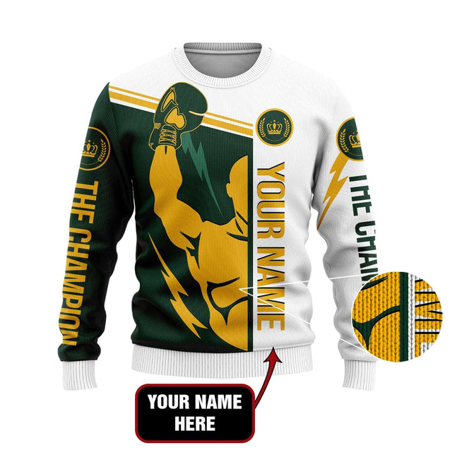 Custom Name The Champion 3D All Over Printed Unisex Shirts