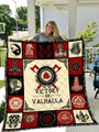 Viking 3D All Over Printed Quilt