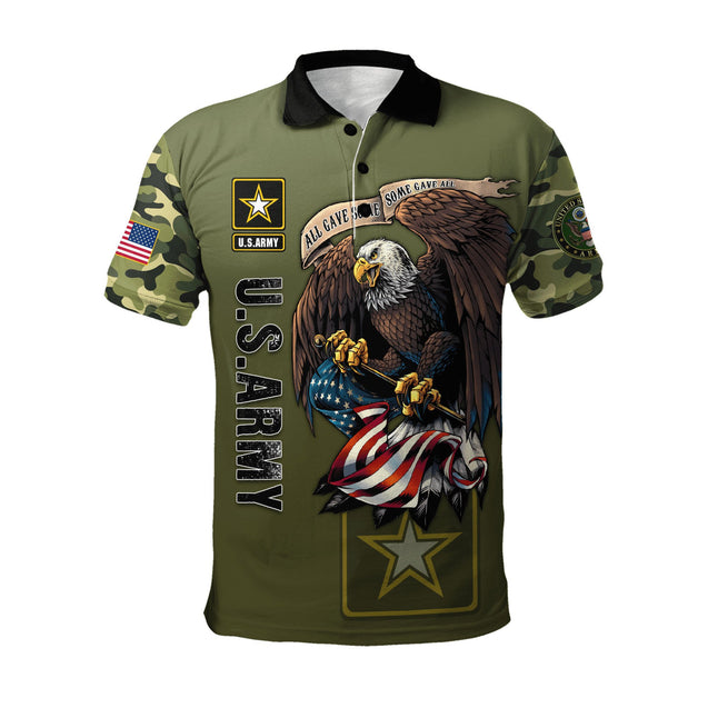 US Army Veteran 3D All Over Printed Unisex Shirts