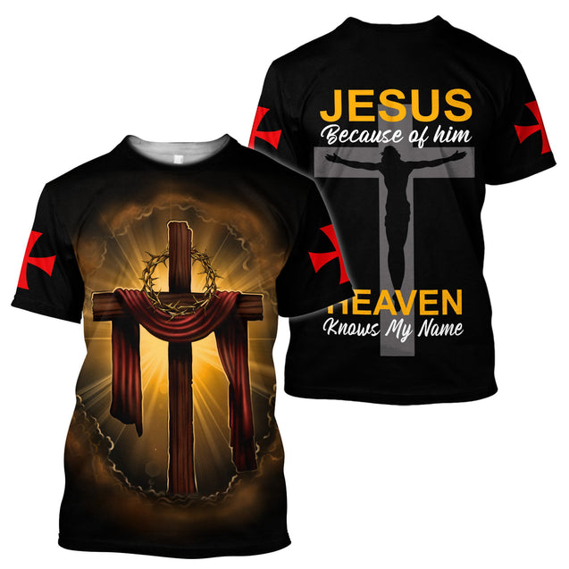 Christian Jesus Easter Day 3D All Over Printed Unisex Shirts