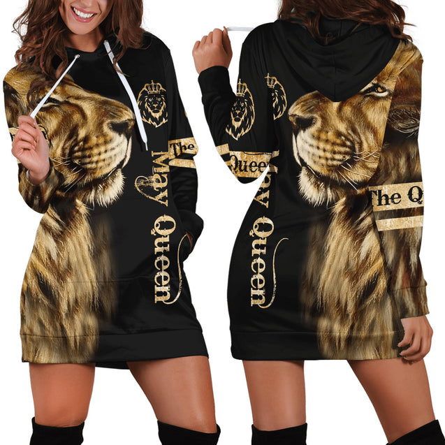 May Lion Queen 3D All Over Printed Shirt for Women