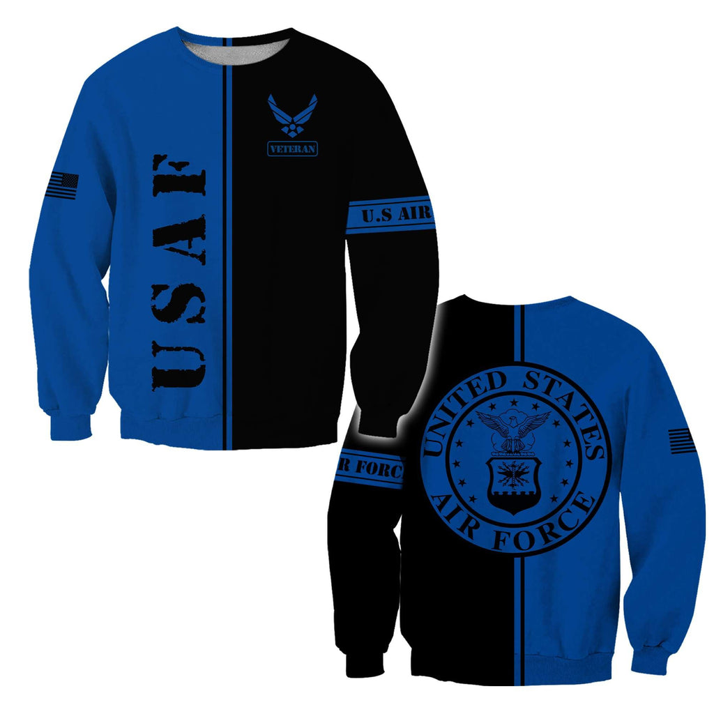 US Air Force 3D All Over Printed Unisex Shirts