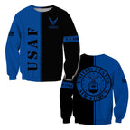 US Air Force 3D All Over Printed Unisex Shirts