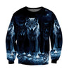 Wolf 3D All Over Printed Unisex Shirts No 07