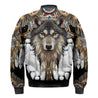 Wolf Native American 3D All Over Printed Unisex Shirt