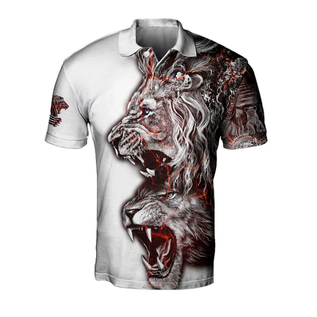 Lion 3D All Over Printed Unisex Shirts