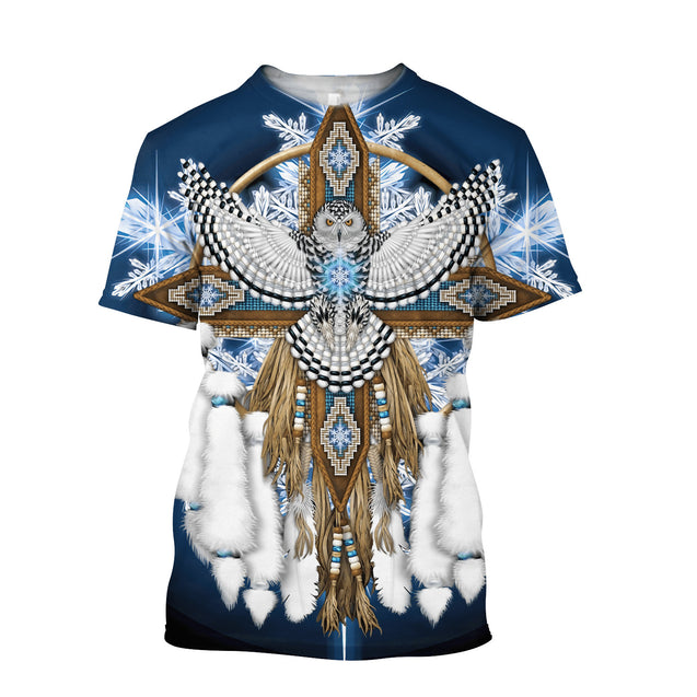 Eagle Dreamcatcher Native American Hoodie 3D All Over Printed Shirts HHT14112009-LAM