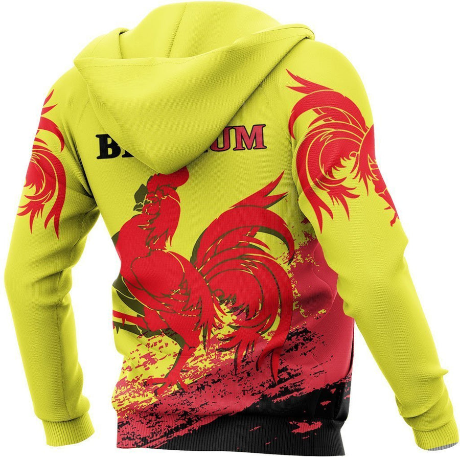 Belgium - Flag of Wallonia Special Hoodie A7-Apparel-HD09-Hoodie-S-Vibe Cosy™