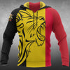 The Lion In Belgium Hoodie - BH-Apparel-HD09-Hoodie-S-Vibe Cosy™