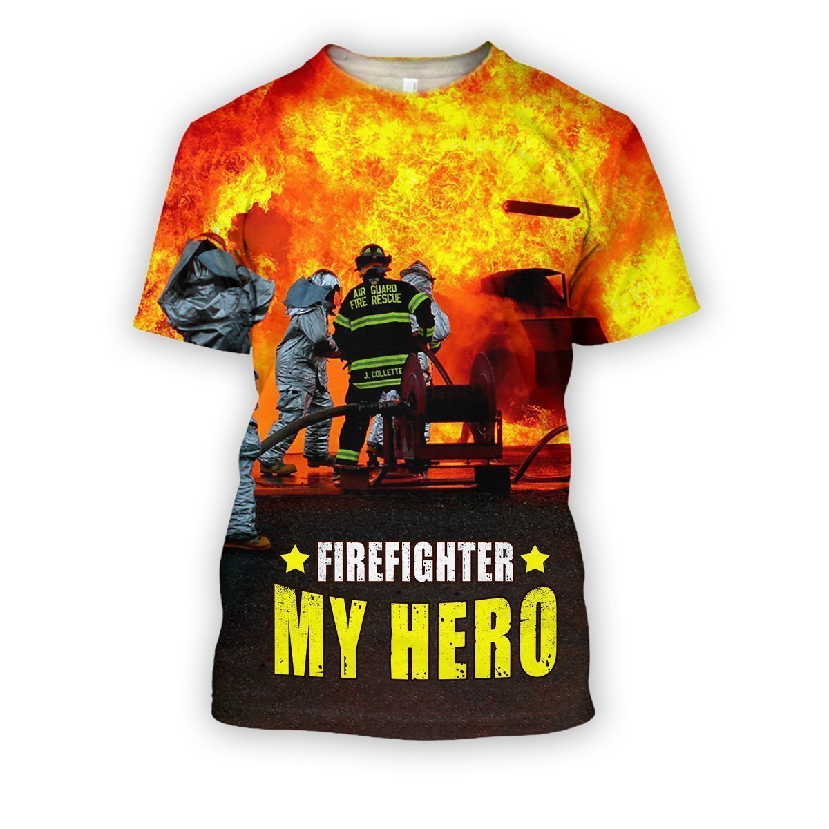 All over printed firefighter shirt Hb1-Apparel-HbArts-T-Shirt-S-Vibe Cosy™