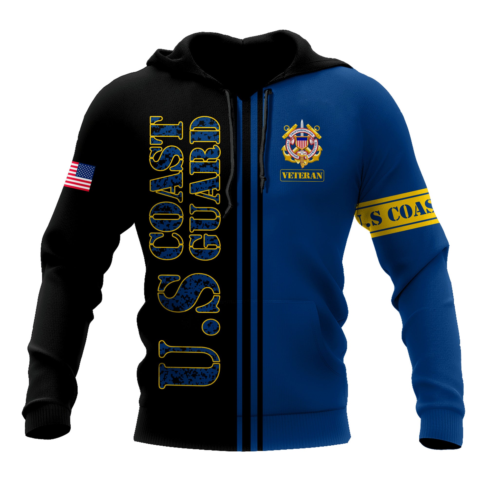 US Coast Guard 3D All Over Printed Unisex Shirts