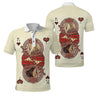 King Hearts Lion Poker 3D All Over Printed Unisex Shirts