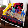 Native American Indigenous 3D All Over Printed Blanket