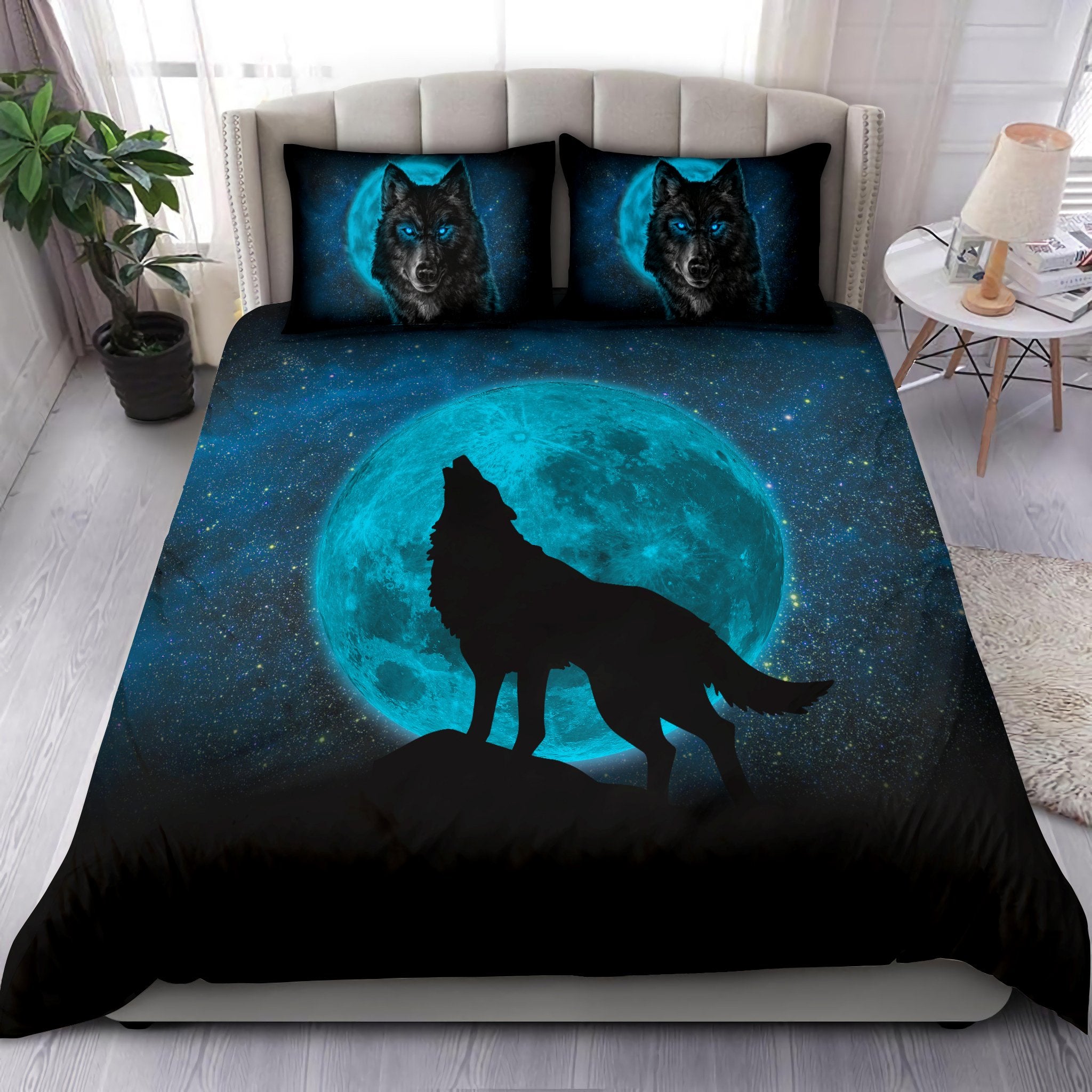 Wolf 3D All Over Printed Bedding Set