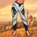 Native American 3D All Over Printed Legging + Hollow Tank