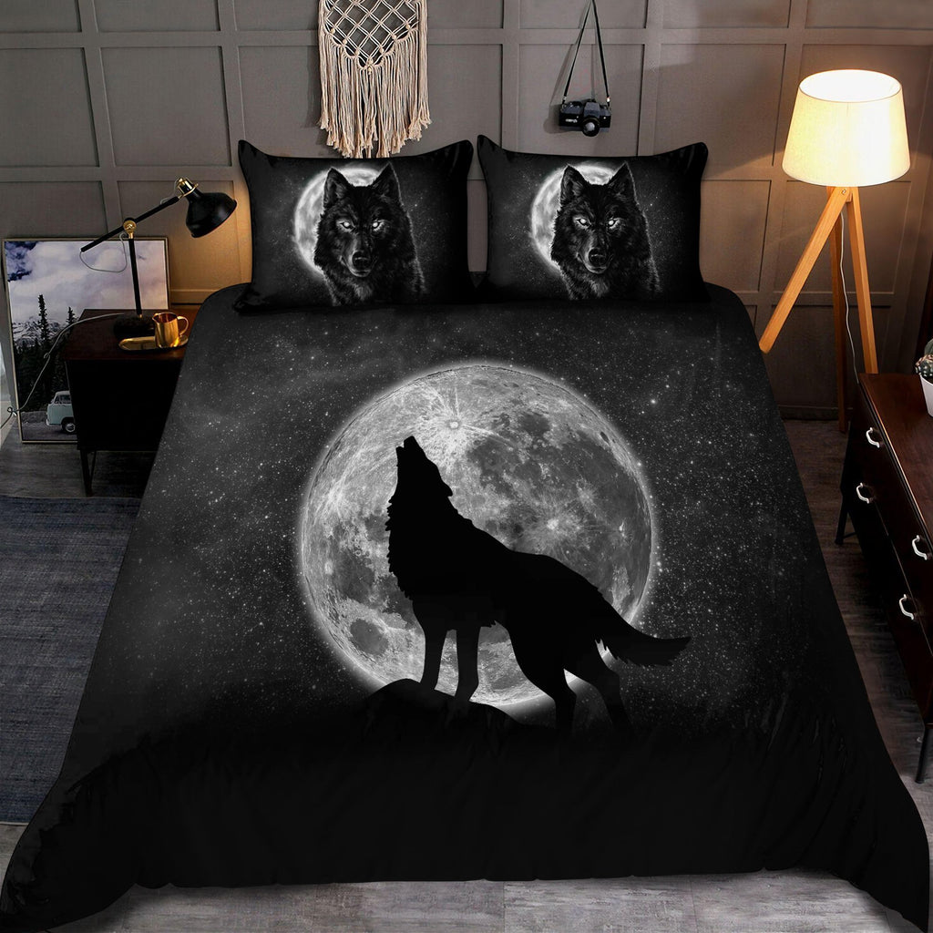 Wolf 3D All Over Printed Bedding Set
