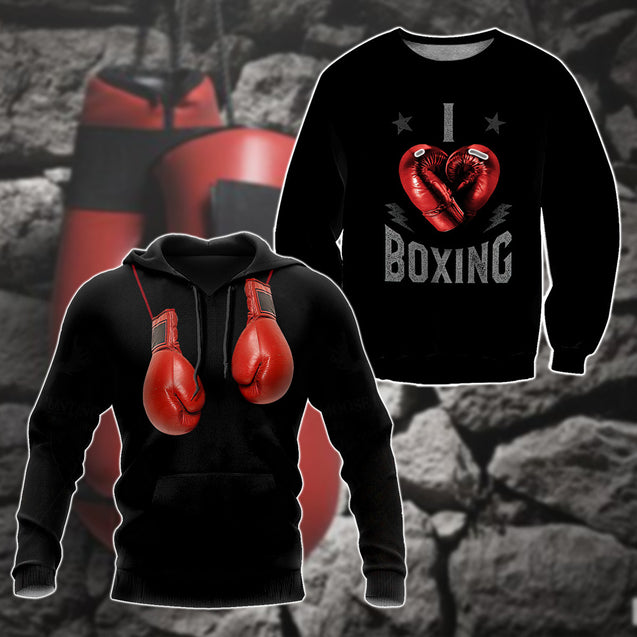 Boxing 3D All Over Printed Unisex Shirt