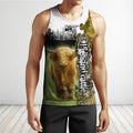 Highland Cattle 3D All Over Printed Shirts For Men And Woman