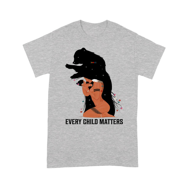 Vibecosy Every Child Matters Native American T-Shirt VP24012202