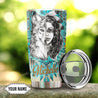 Customize Name Native American Steel Tumbler