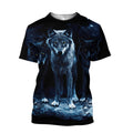 Wolf 3D All Over Printed Unisex Shirts No 07