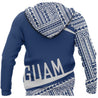 Guam Polynesia Hoodie - Circle Blue Ver 2.0-Apparel-HP Arts-Hoodie-S-Vibe Cosy™