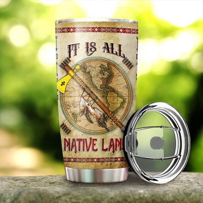 Native American Steel Tumbler