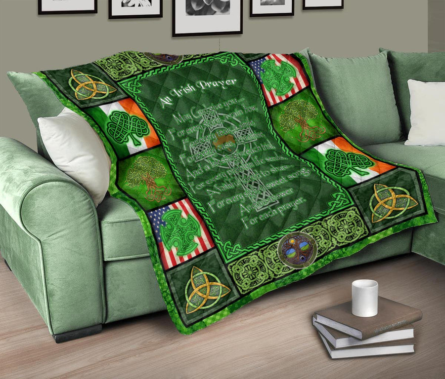 Irish Saint Patrick's Day 3D All Over Printed Quilt