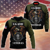 US Army Veteran 3D All Over Printed Unisex Shirts