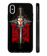 Phone case - Knights Templar-Phone Cases-HP Arts-iPhone X Case-Vibe Cosy™