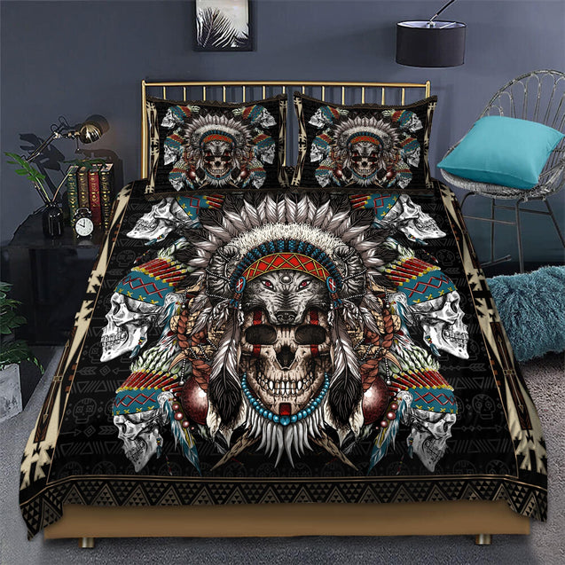 Native American 3D All Over Printed Bedding Set