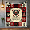 Viking 3D All Over Printed Quilt